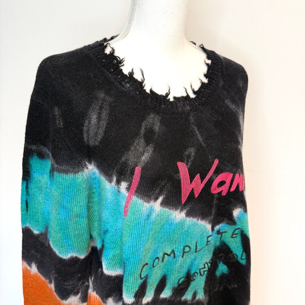 Free People x Sandrine Rose Cashmere Wool I Want Complete Control Sweater Small - Picture 8 of 16